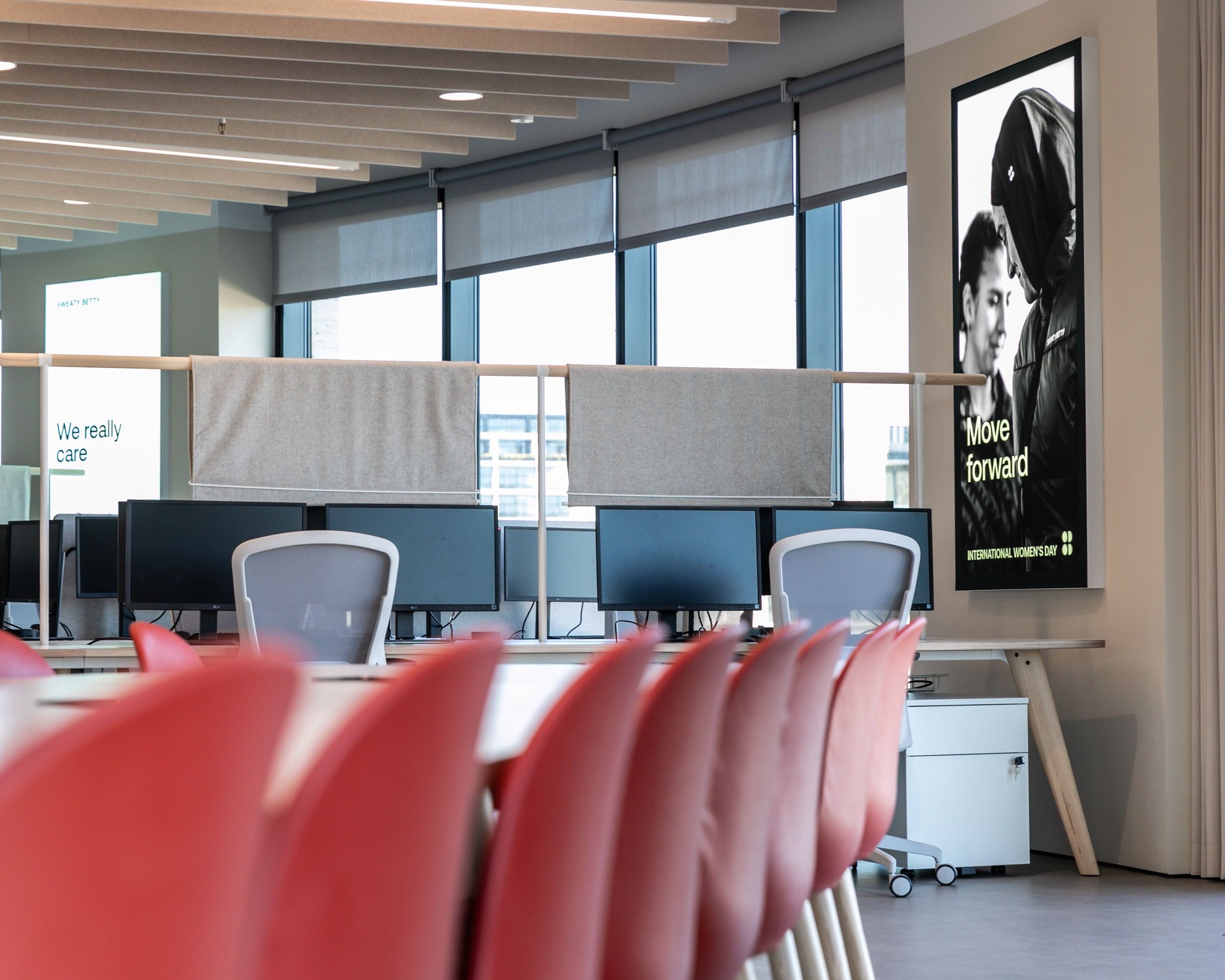 Sweaty Betty Office Design