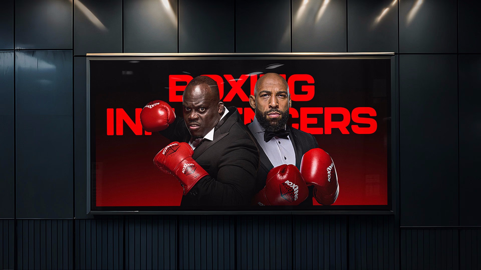 Boxing Influencers Metro ad