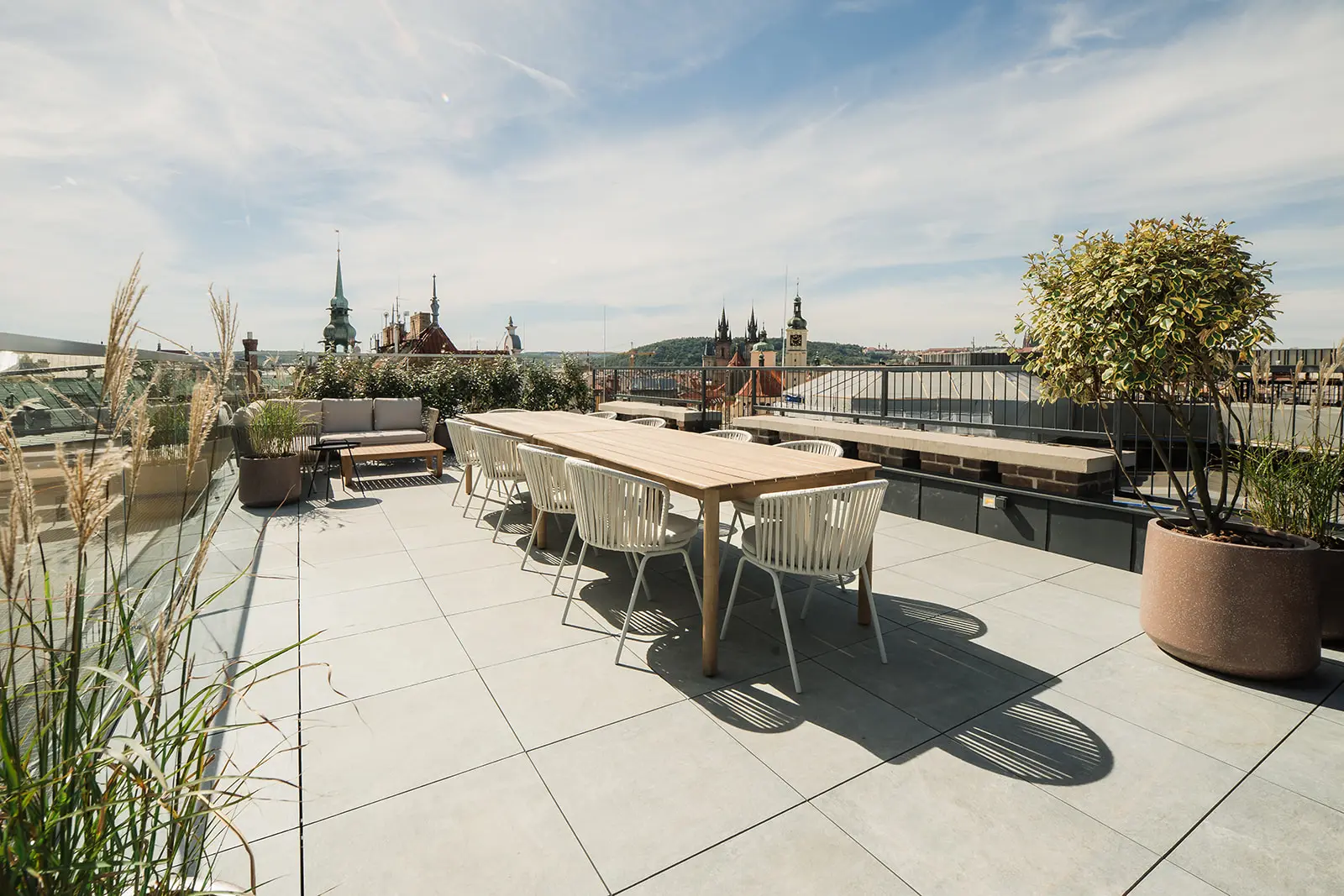 Scott Weber kanceláře – terasa