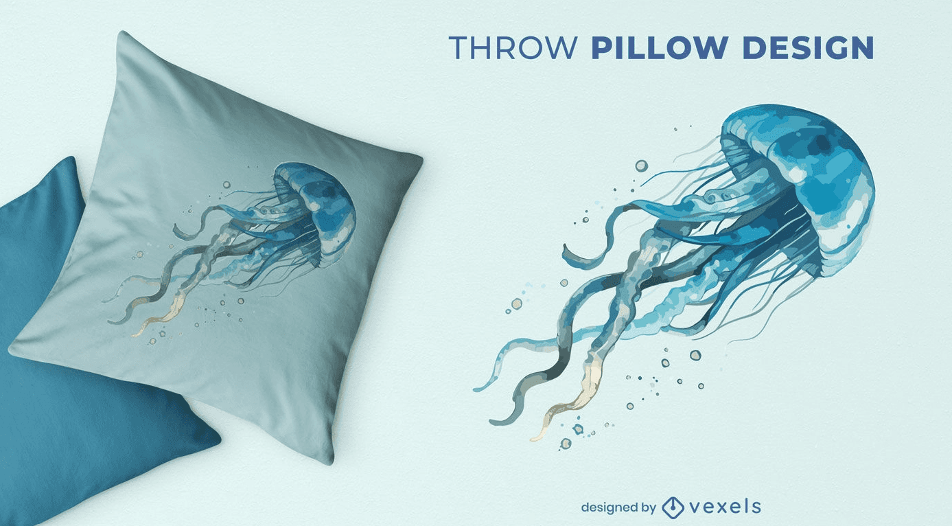 jellyfish pillow