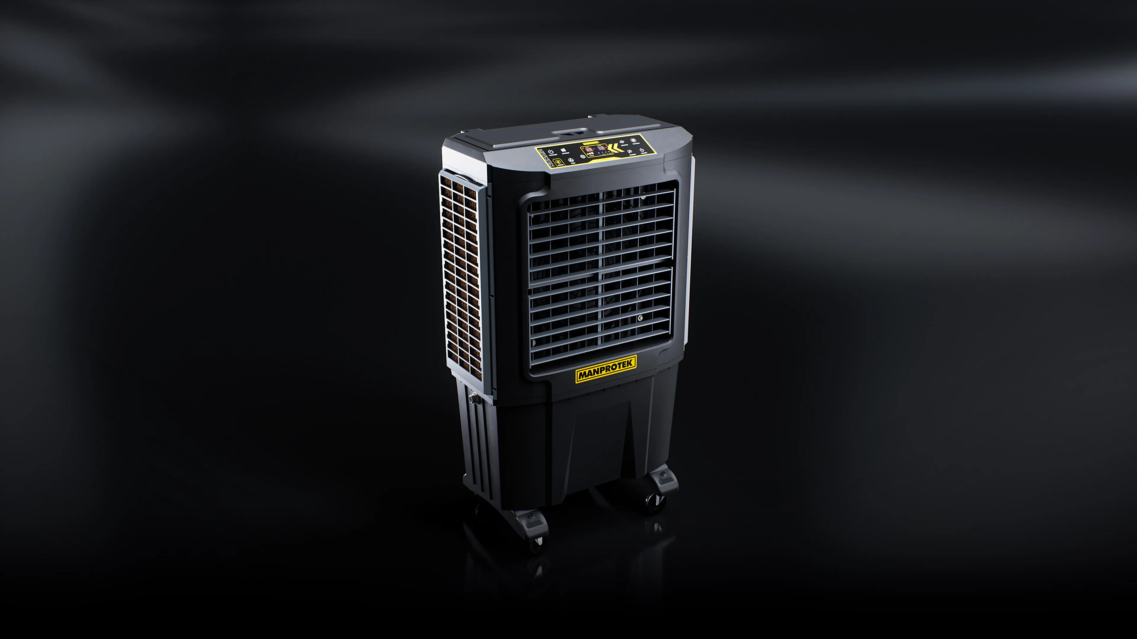 MANPROTEK Nunair evaporative humidifier, featuring powerful performance and advanced features optimized for professional digital printing environments.