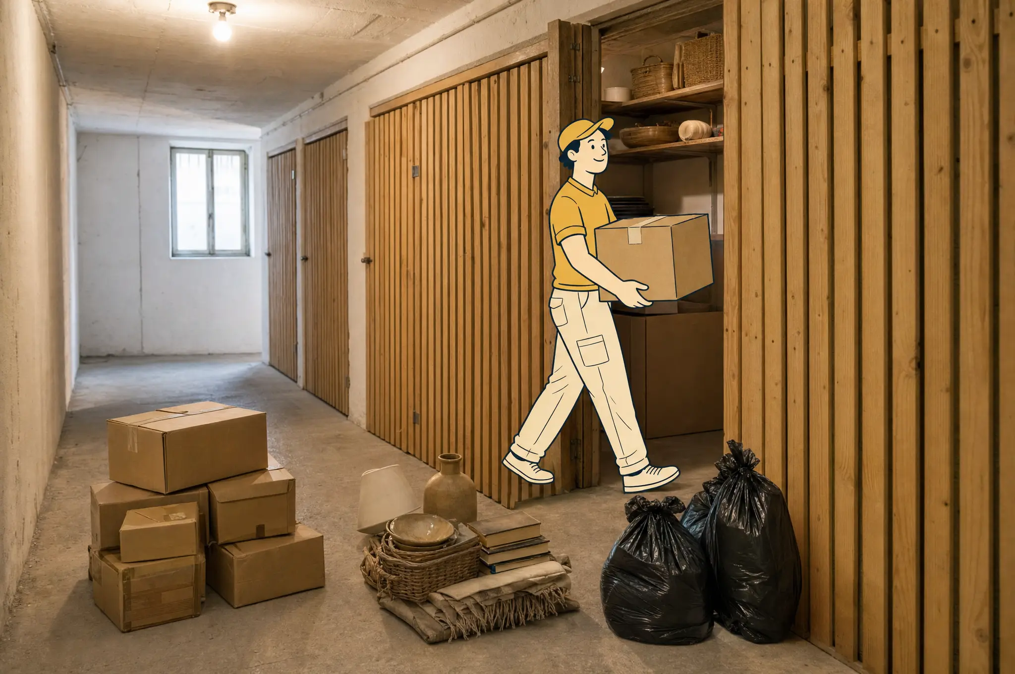 Keller entrümpeln: 5 Tipps vom Profi