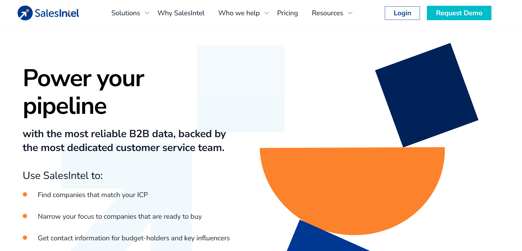 SalesIntel Home Page