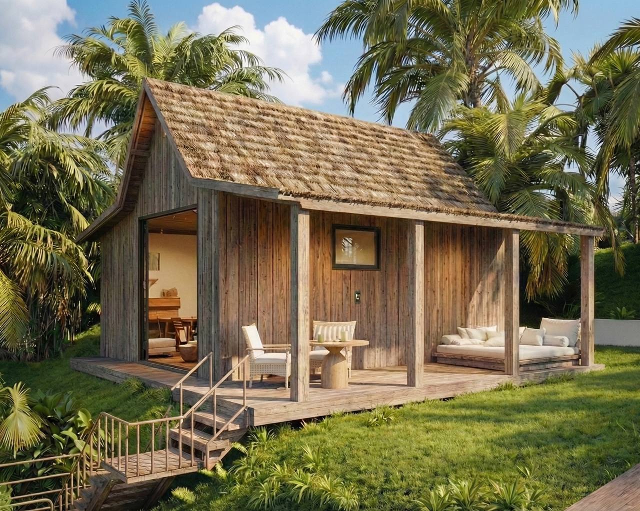 зеленый дом