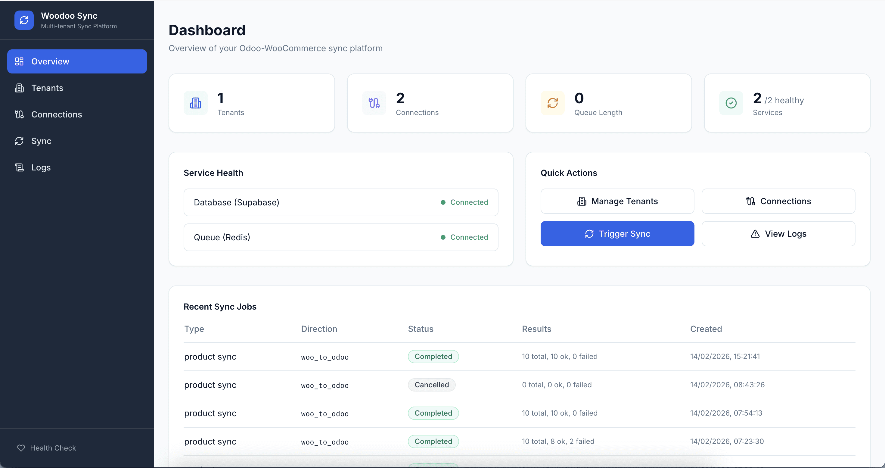 An image of Freelio's project ui