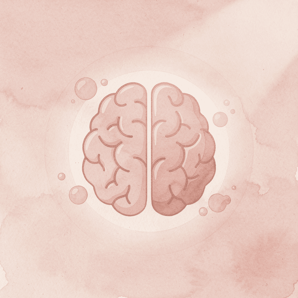 Brain icon representing focused information processing