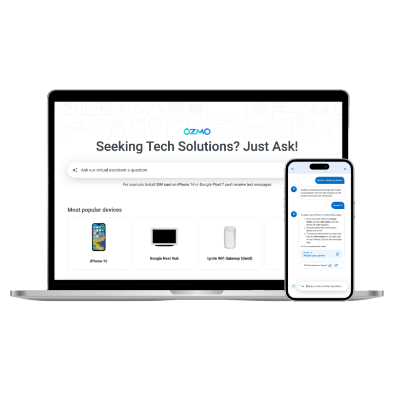Computer and phone with conversational support