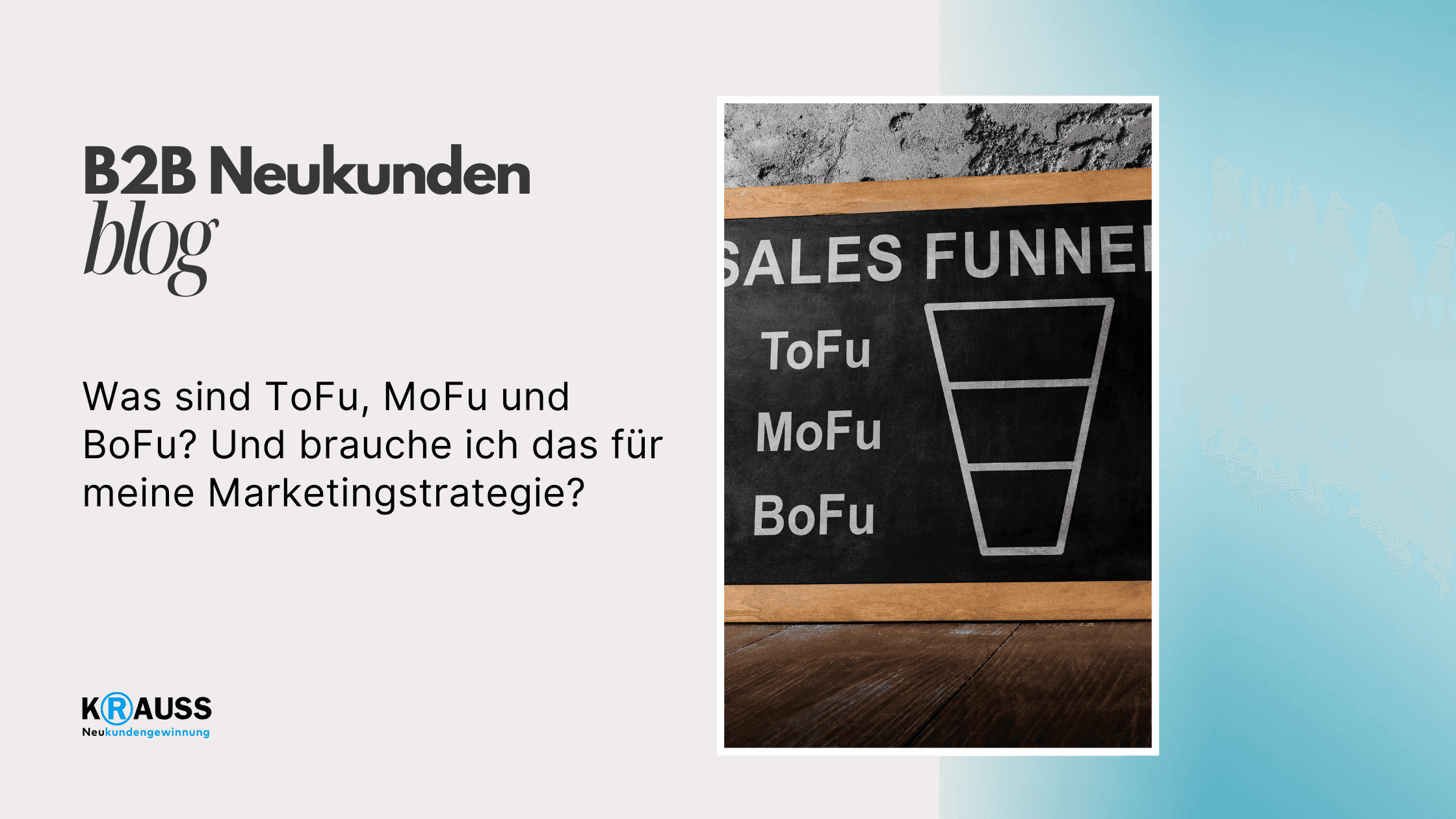 Was sind ToFu, MoFu und BoFu? Und brauche ich das für meine Marketingstrategie?