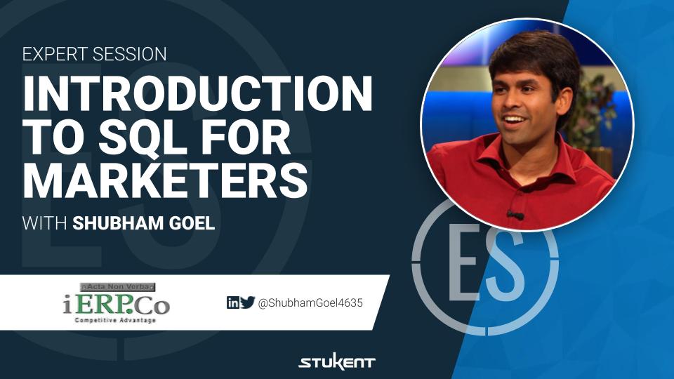 INTRODUCTION TO SQL FOR MARKETERS