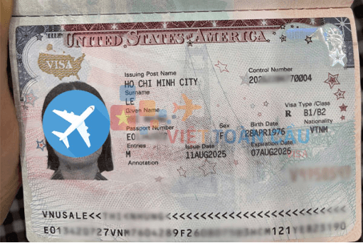 Khách hàng nhận visa Mỹ thành công tại Visa Việt Toàn Cầu