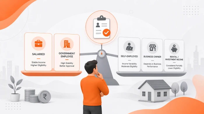 How Income Type Affects Your Loan Eligibility?