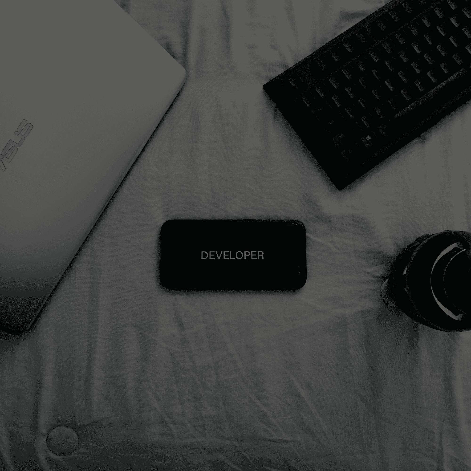 black Android smartphone