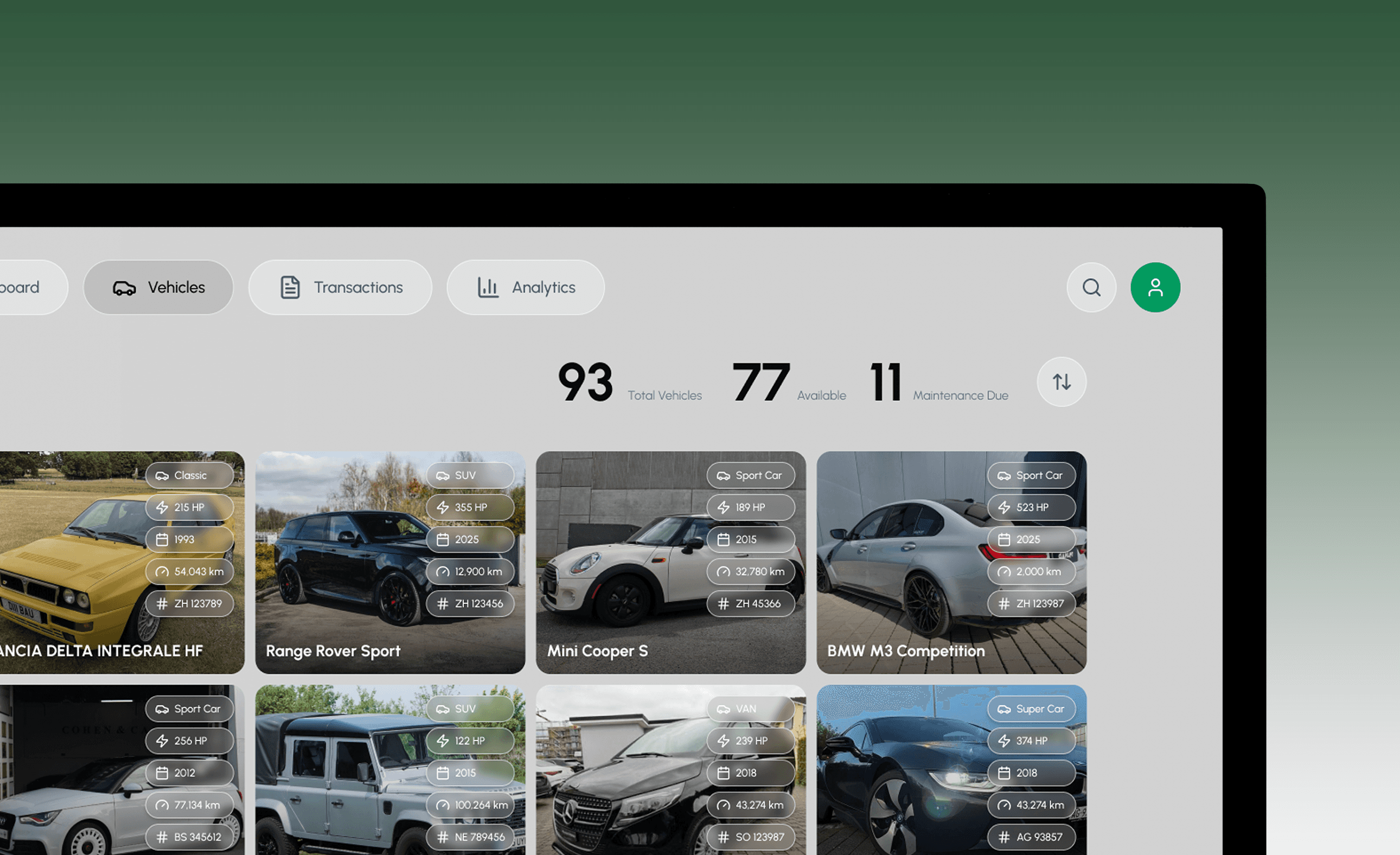 car collection