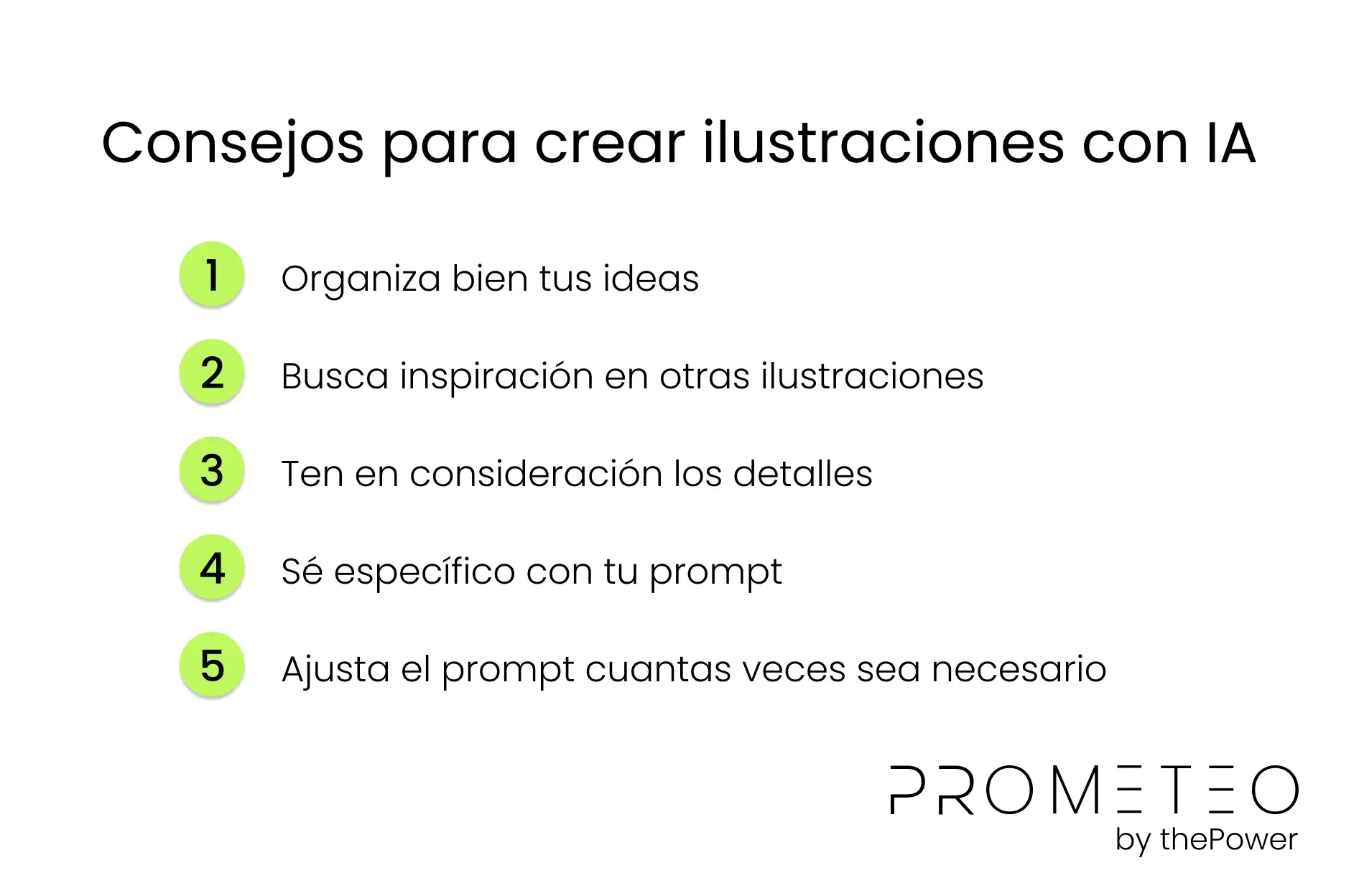 Consejos para crear ilustraciones con IA