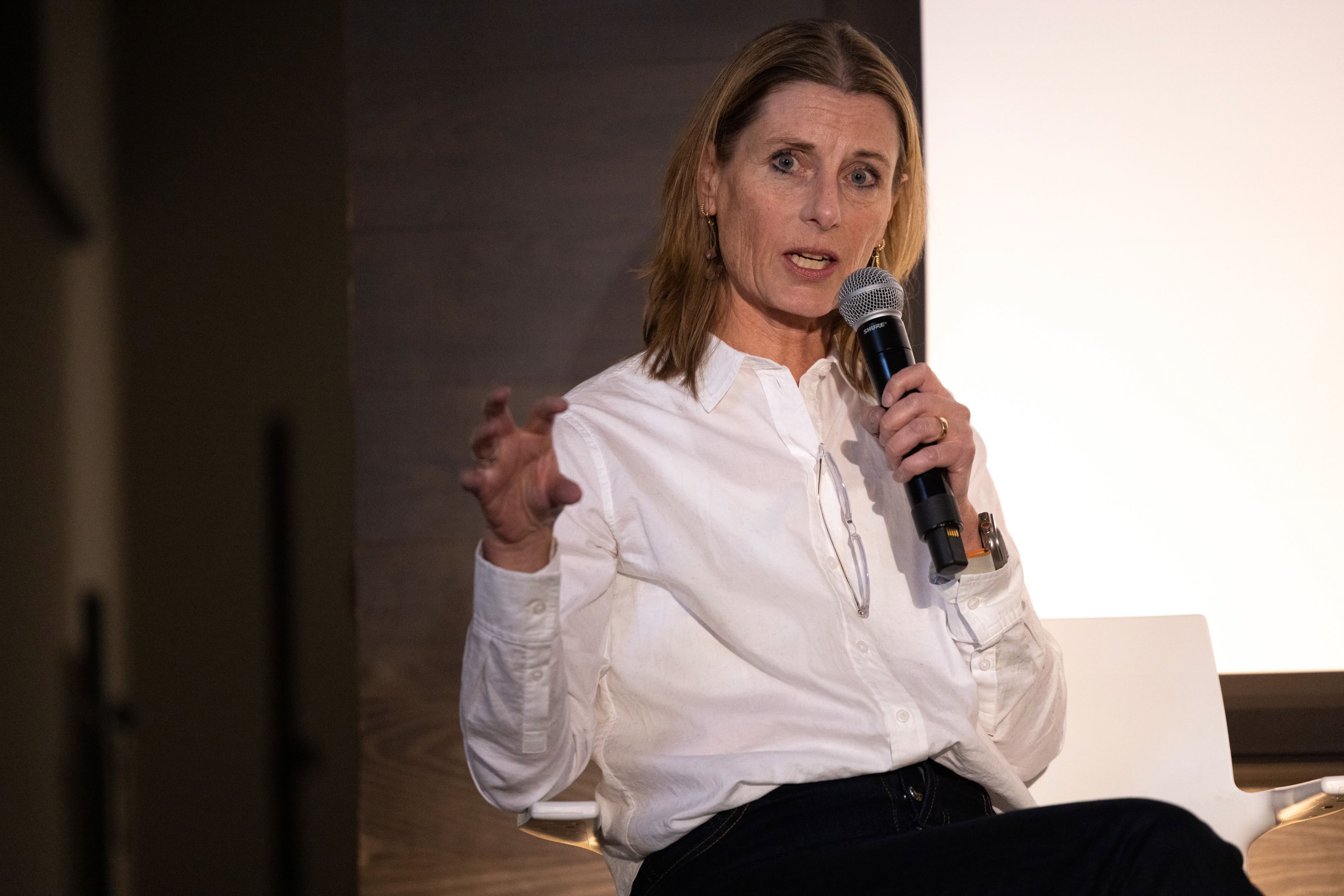 Helen Edwards delivering a keynote at the Artificiality Summit