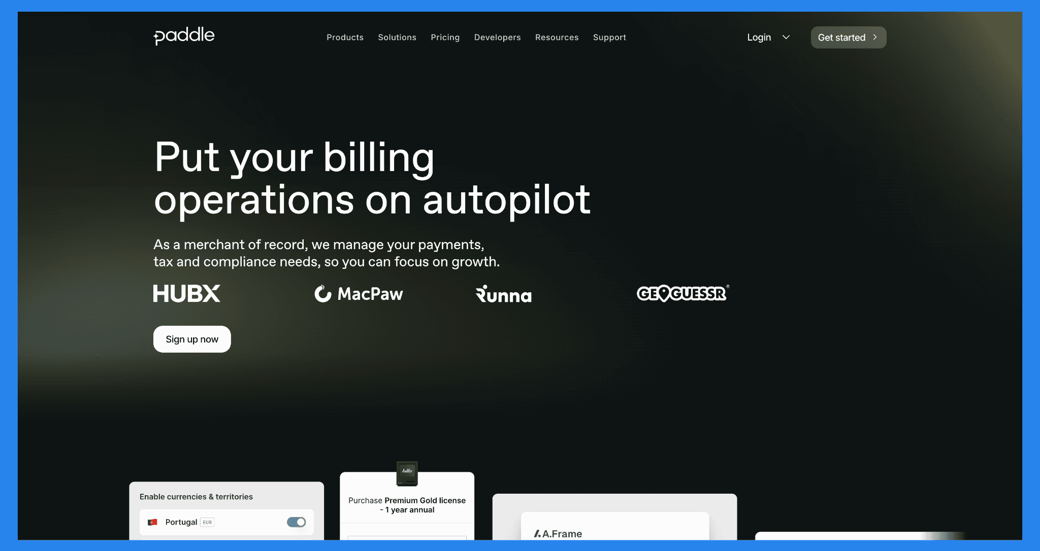 Paddle – Perfect for finance teams that need subscription analytics, retention reporting, and MRR/ARR dashboards