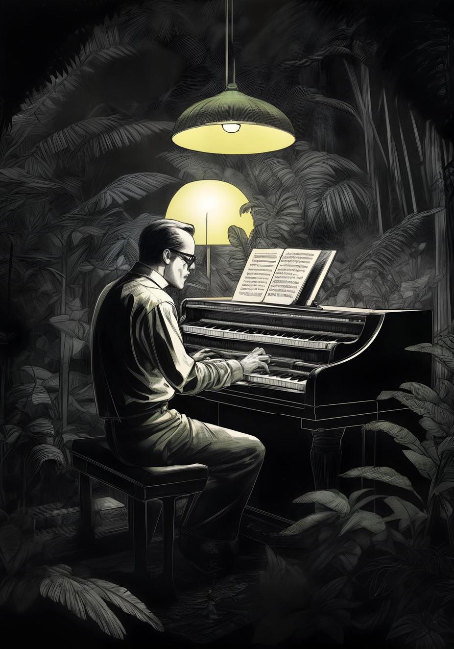 walter wanderley playing his hammond organ