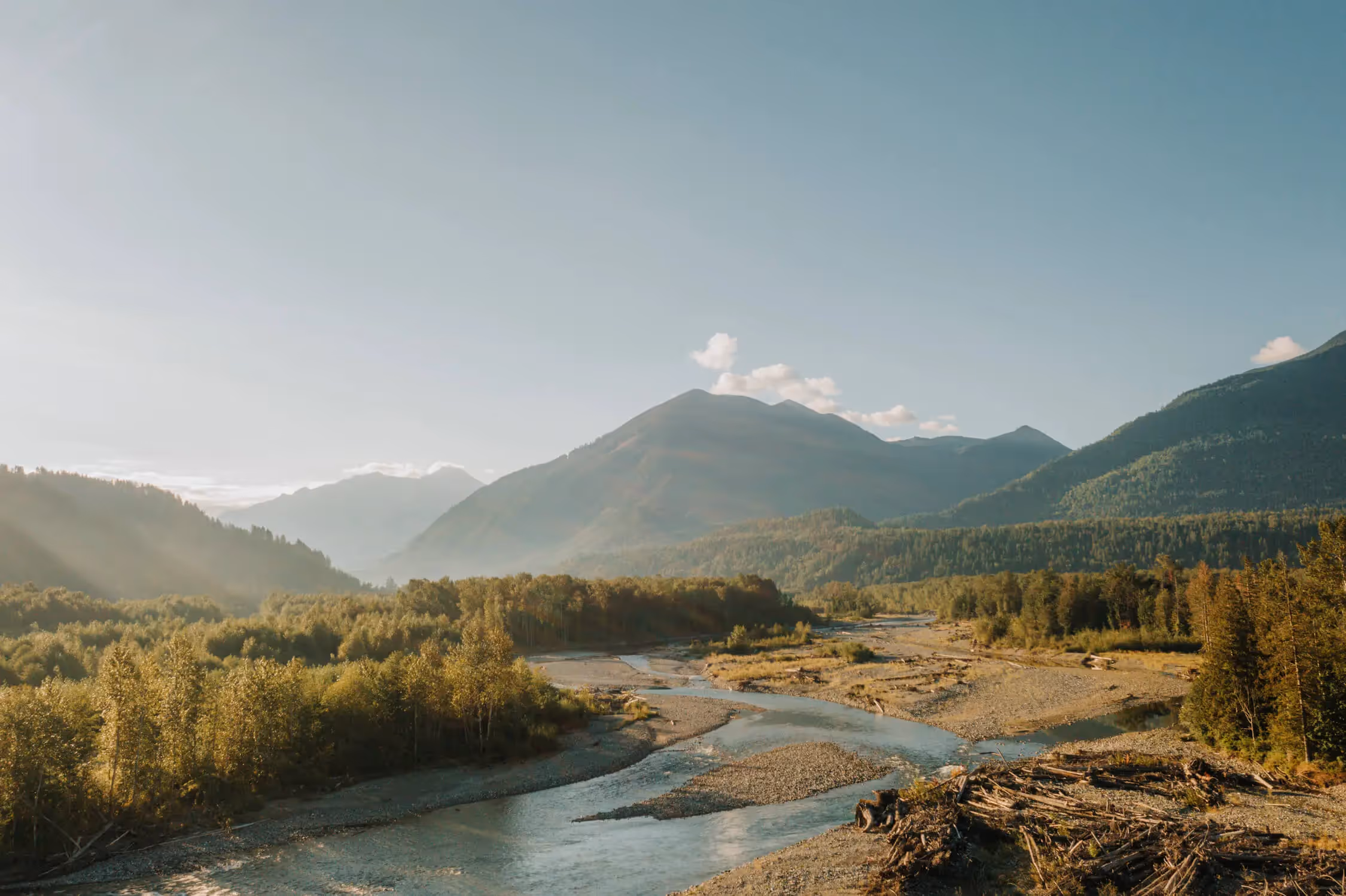 Ch’íyáqtel First Nation landscape photography showing the project environment and outdoor setting brand application featured