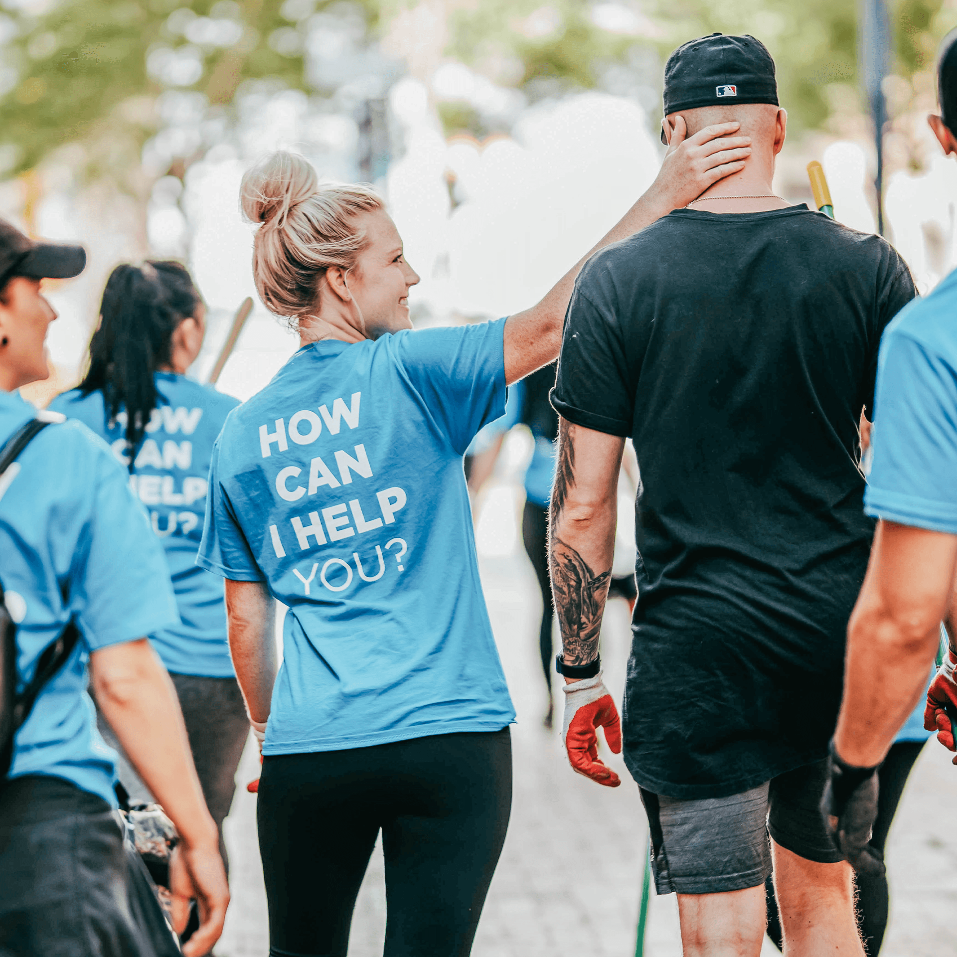 A couple serving Omaha together.