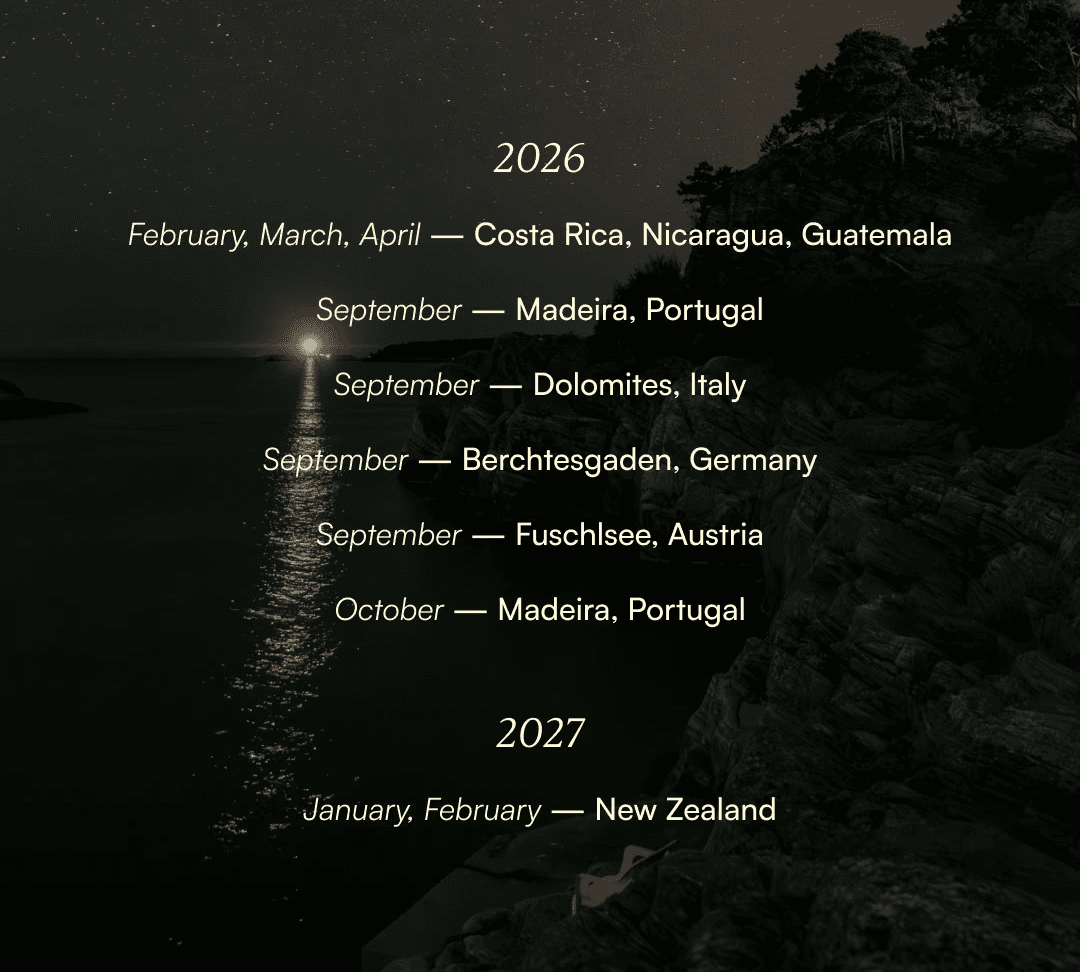 travel dates of sina tarves elopement photographer