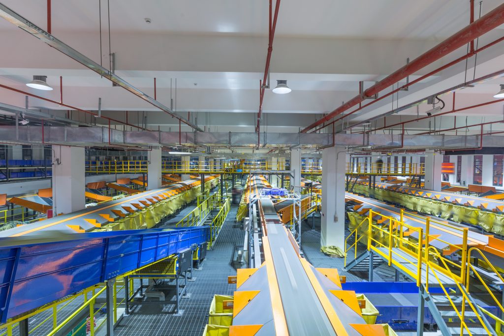Fibre Link Between Two Warehouse Buildings