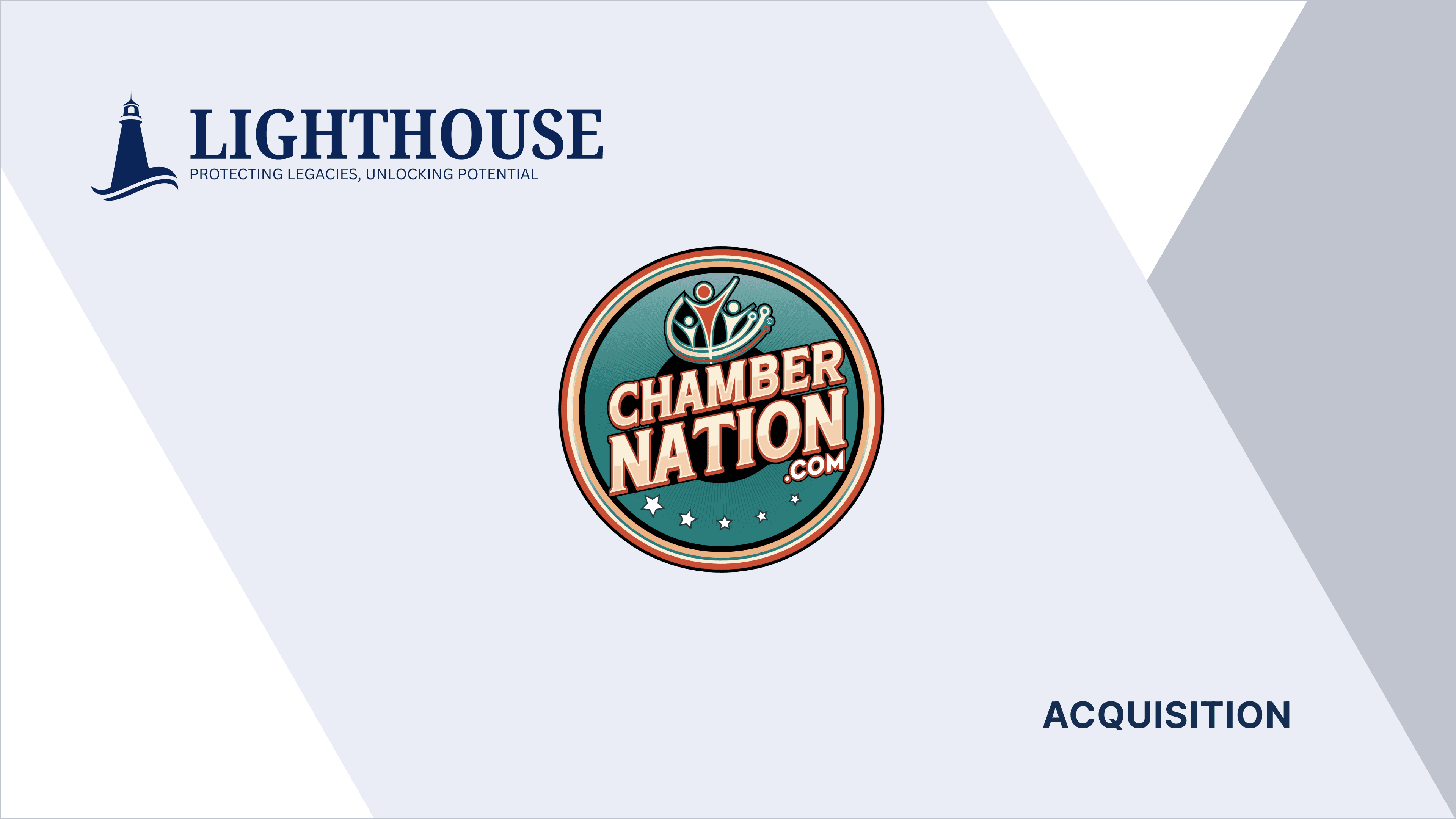 Lighthouse and ChamberNation logo