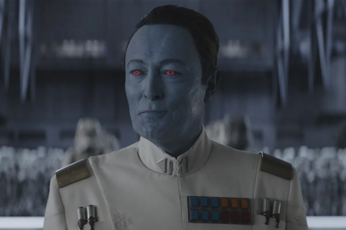 Thrawn's live-action debut in 'Ahsoka'