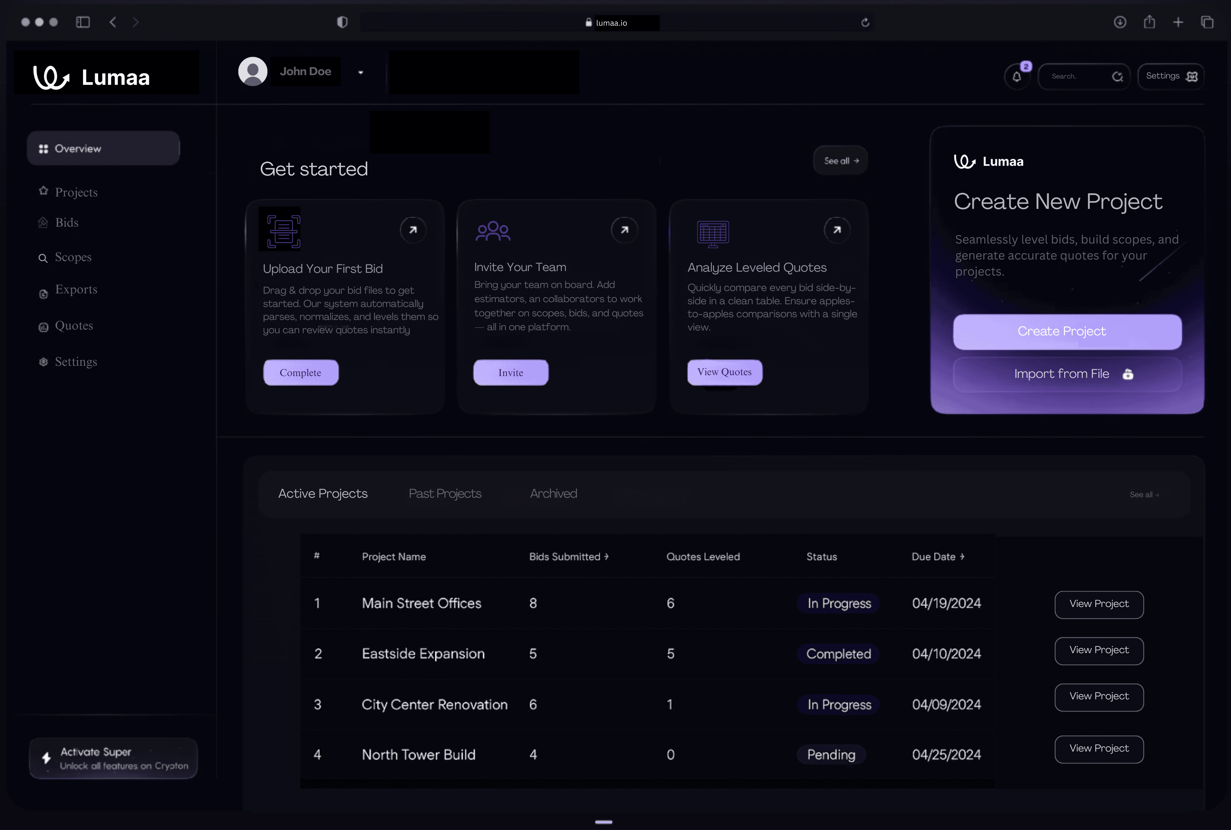 crypto-platform-dashboard