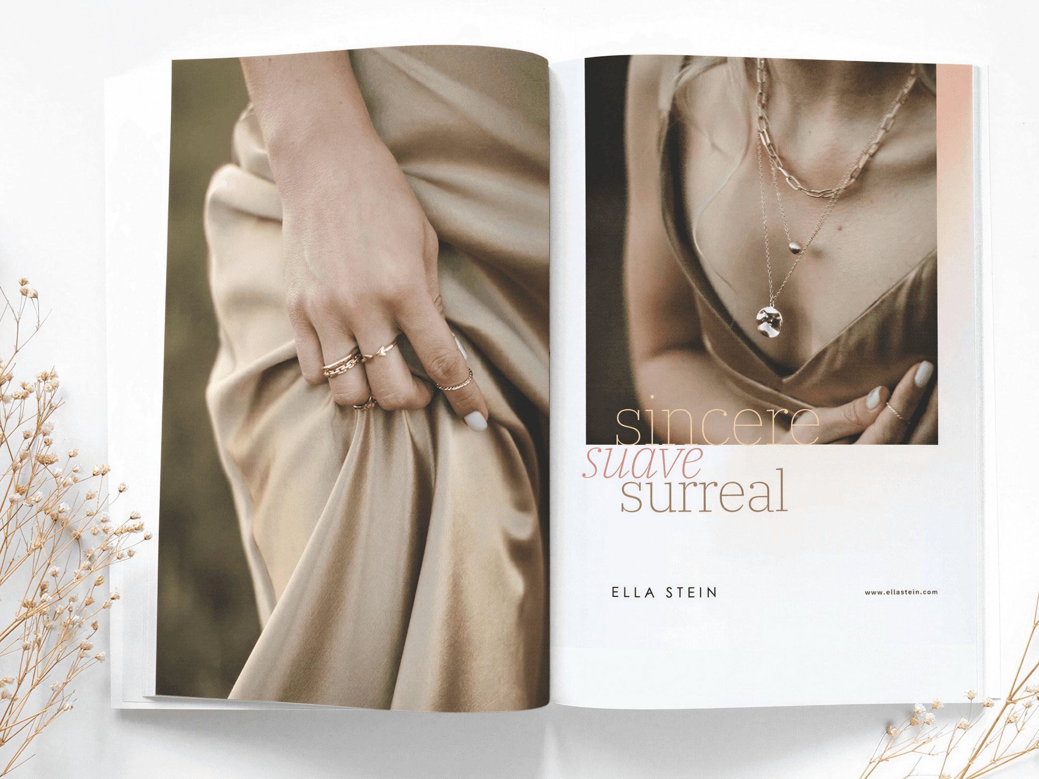 brand identity for Ella Stein