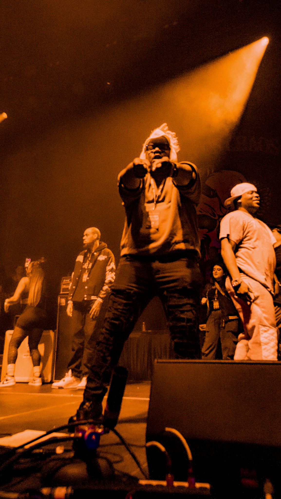cool image of a guy posing in a vintage car