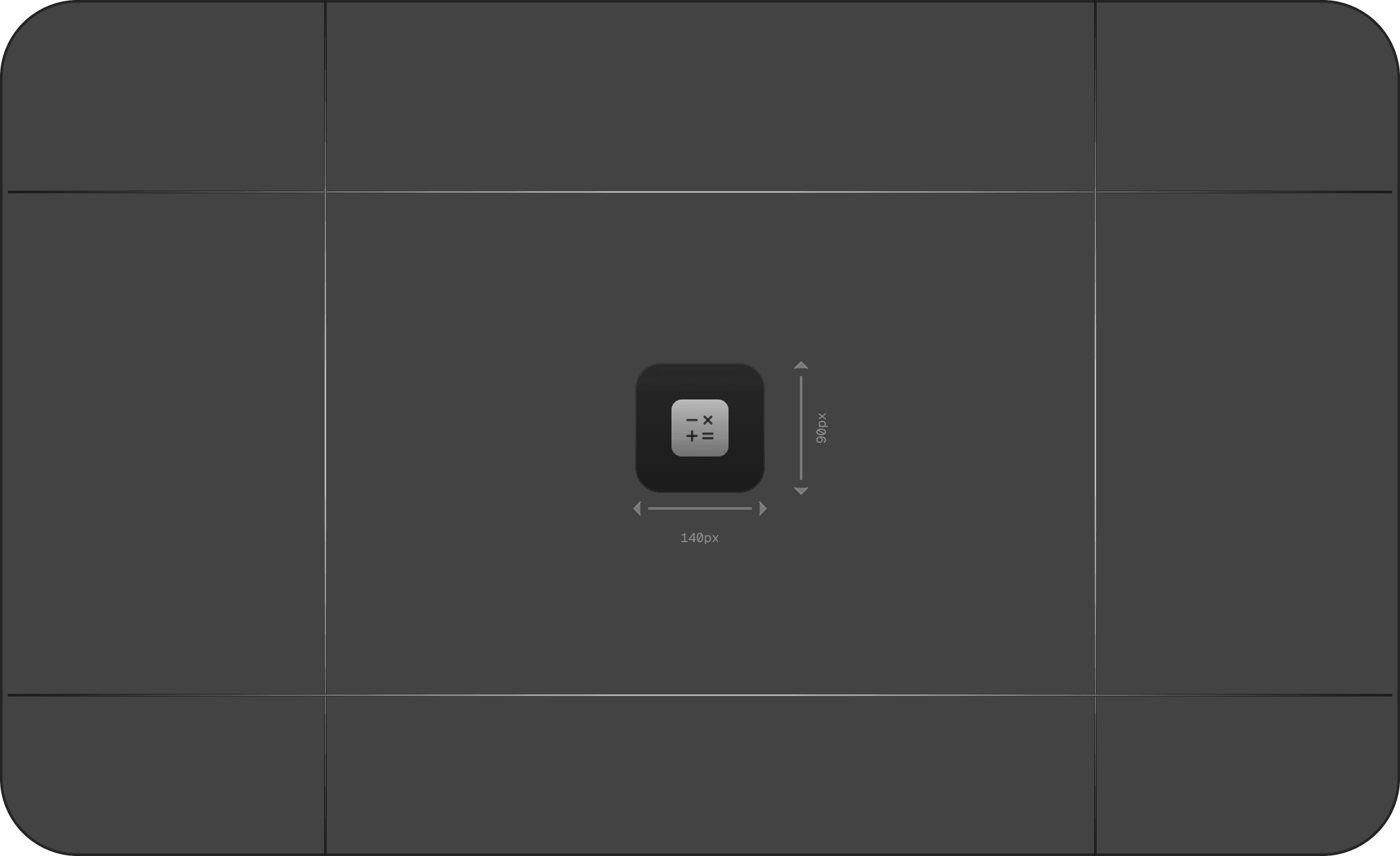 A dark themed image having mathematical icons at the centre.
