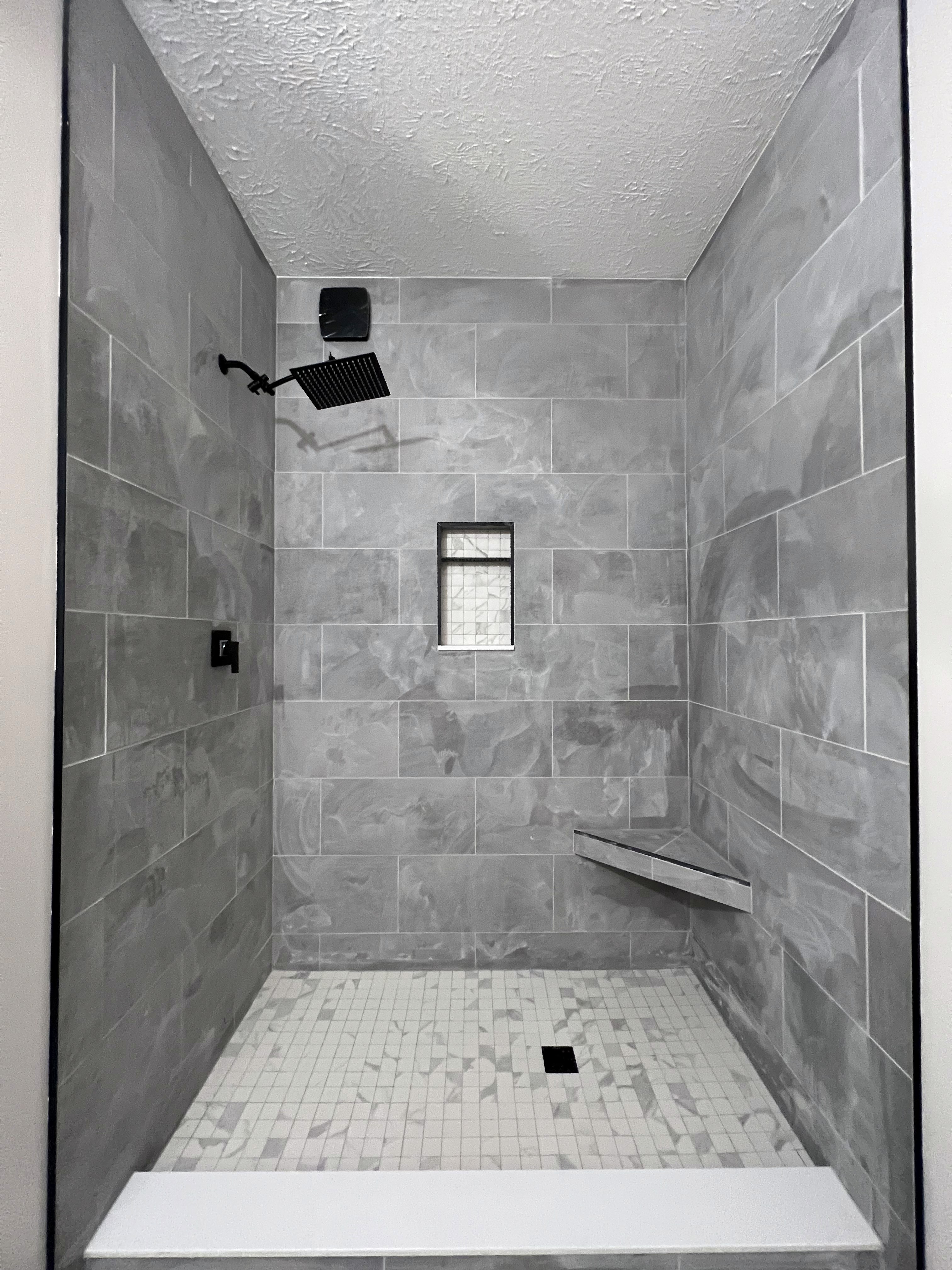 LFT Shower with Corner Bench