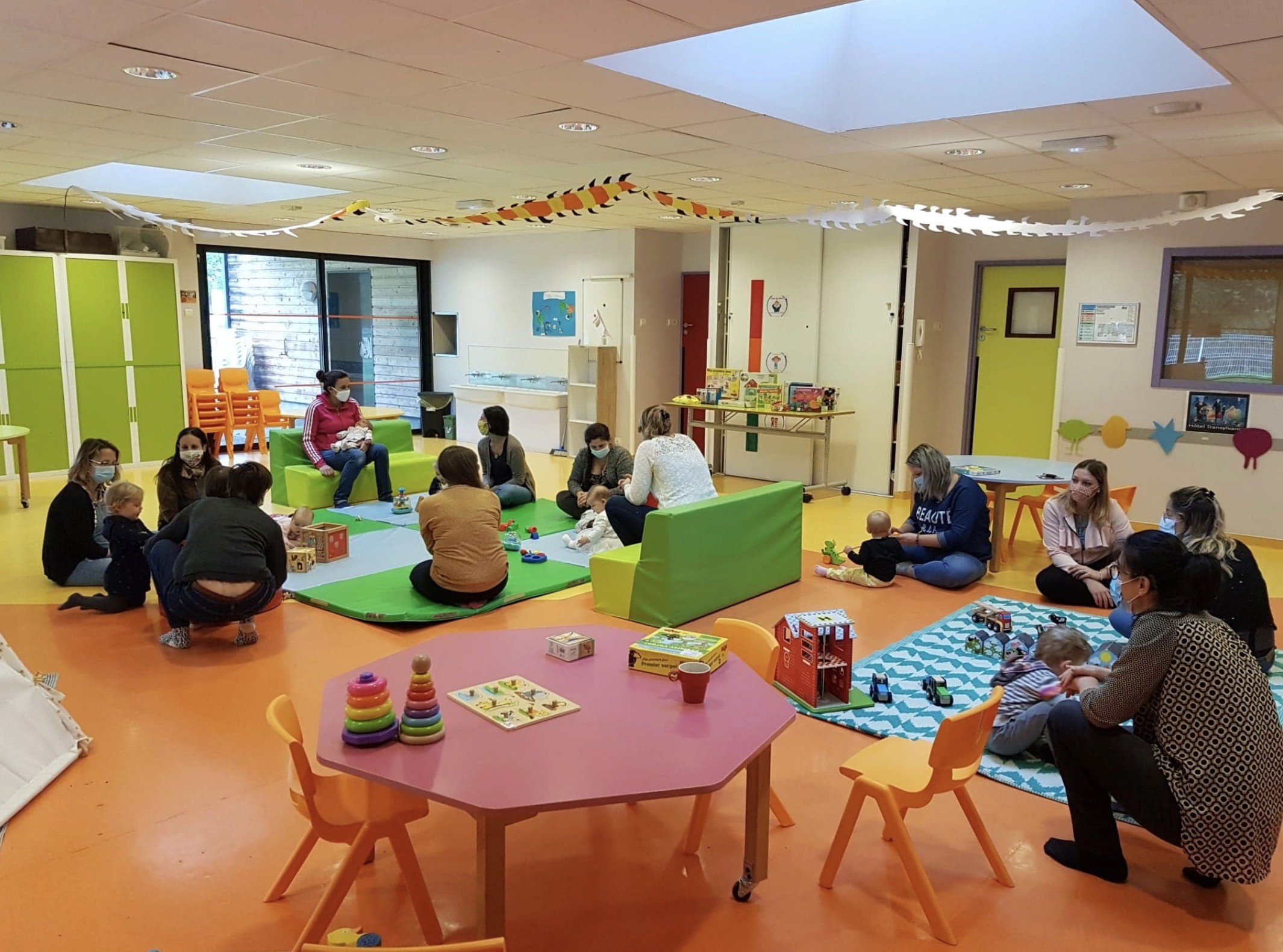 Espace de jeu pour enfants et parents à la LudO’Doudou