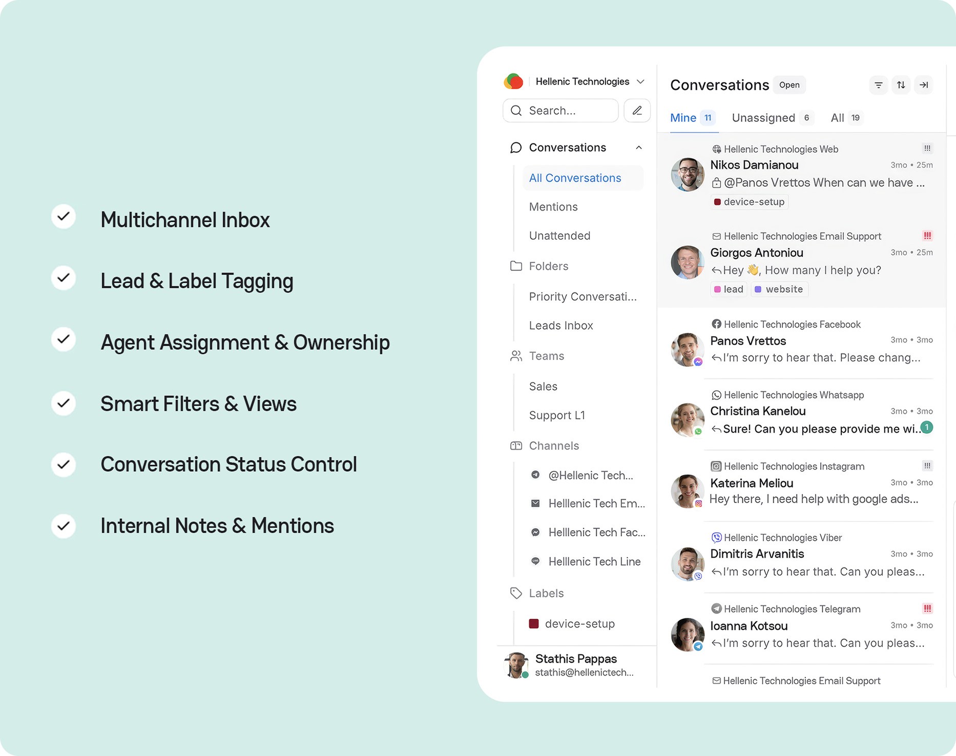 Transforming customer engagement with AI.