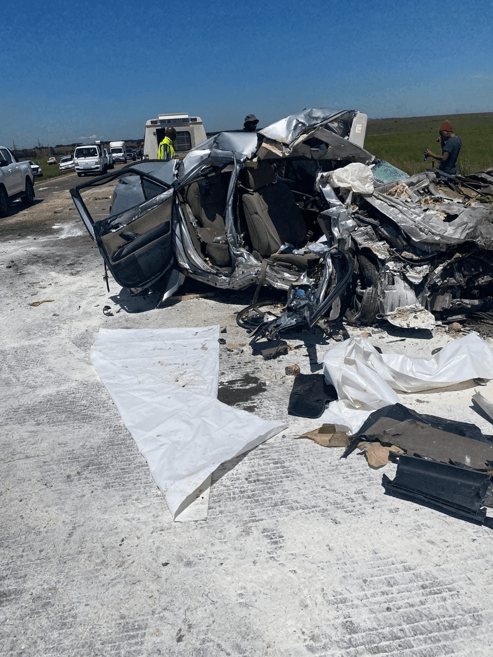 Photo:Seven people killed in head-on crash on N12 between Ogies and eMalahleni – South African Daily