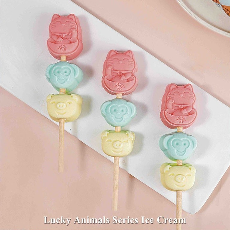 Image of ice cream on a string