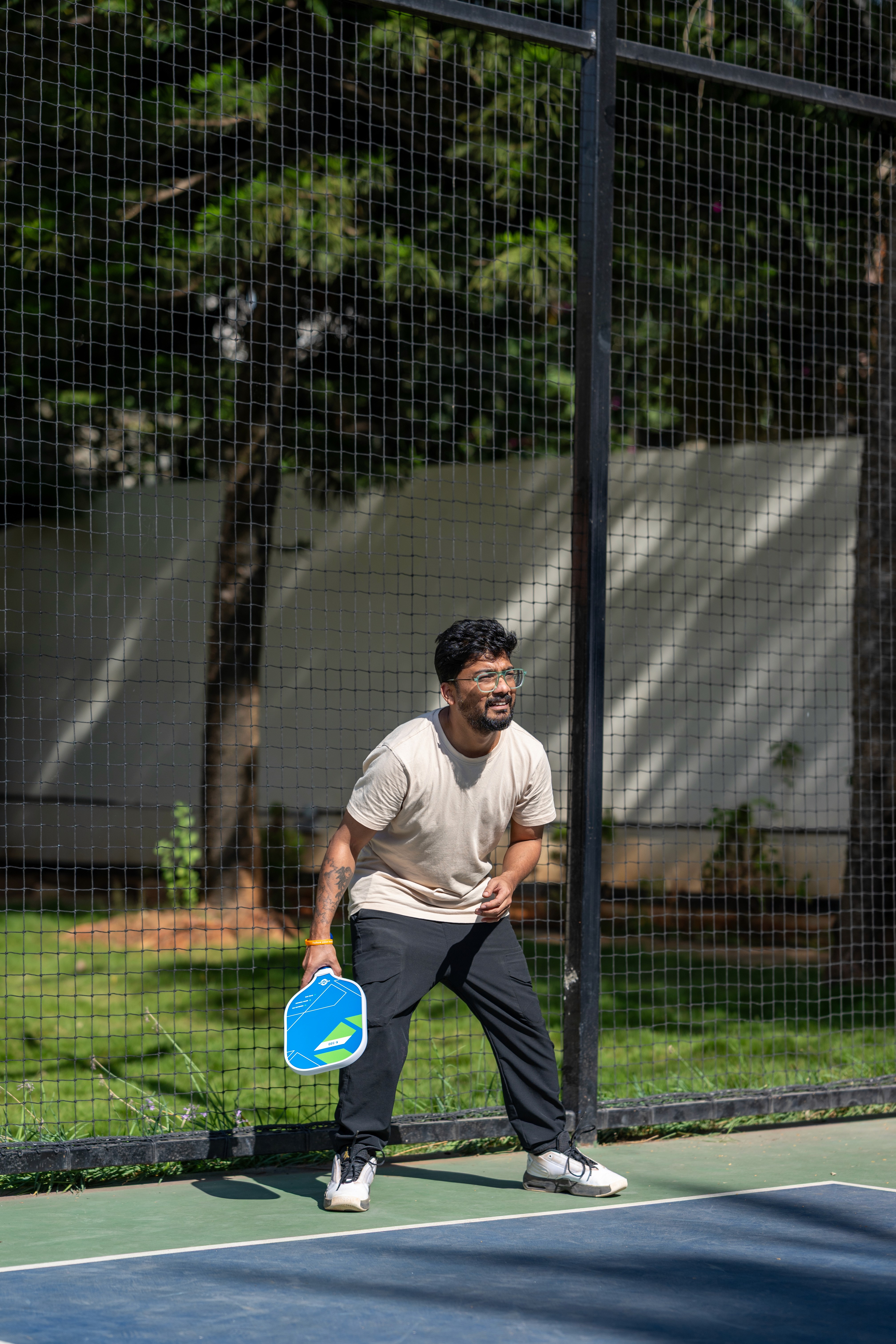 Players competing at a Web3 pickleball event