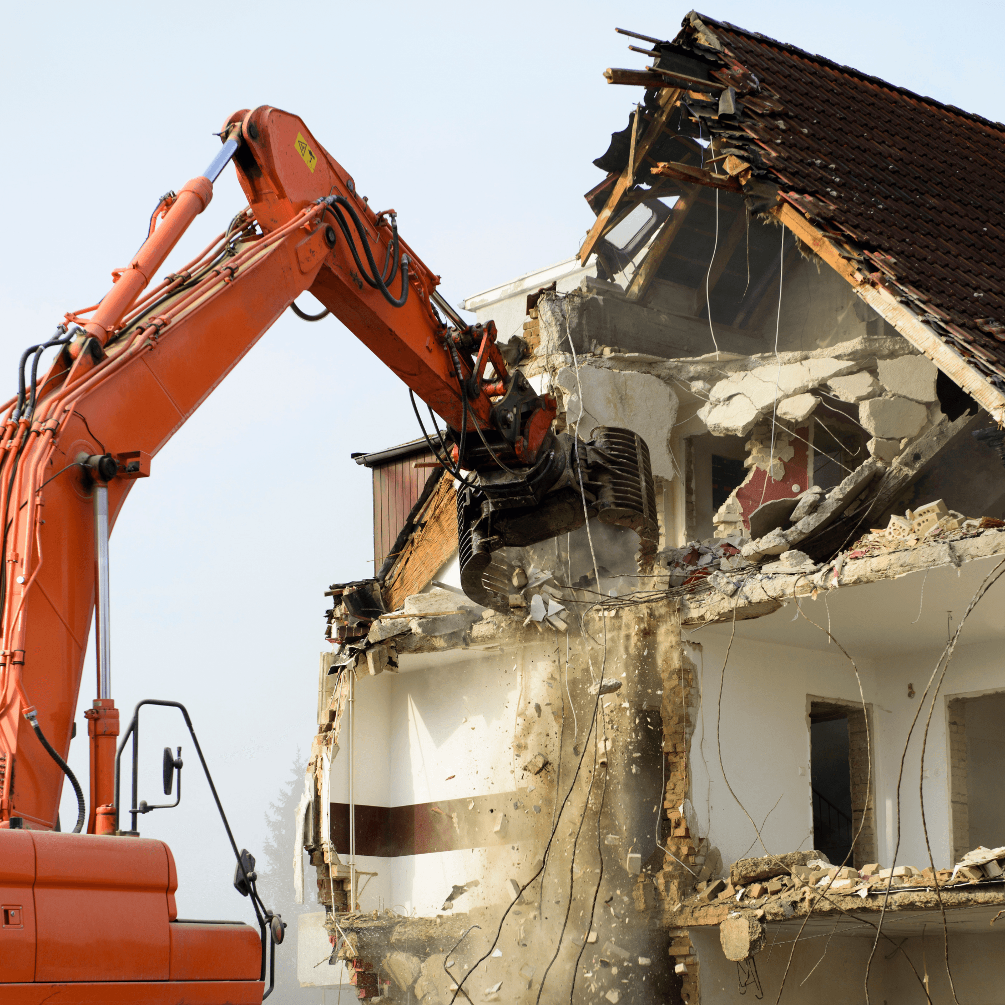 Démolition de maisons