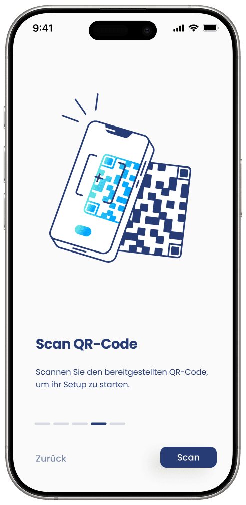 Phone mockup of the Superpower app