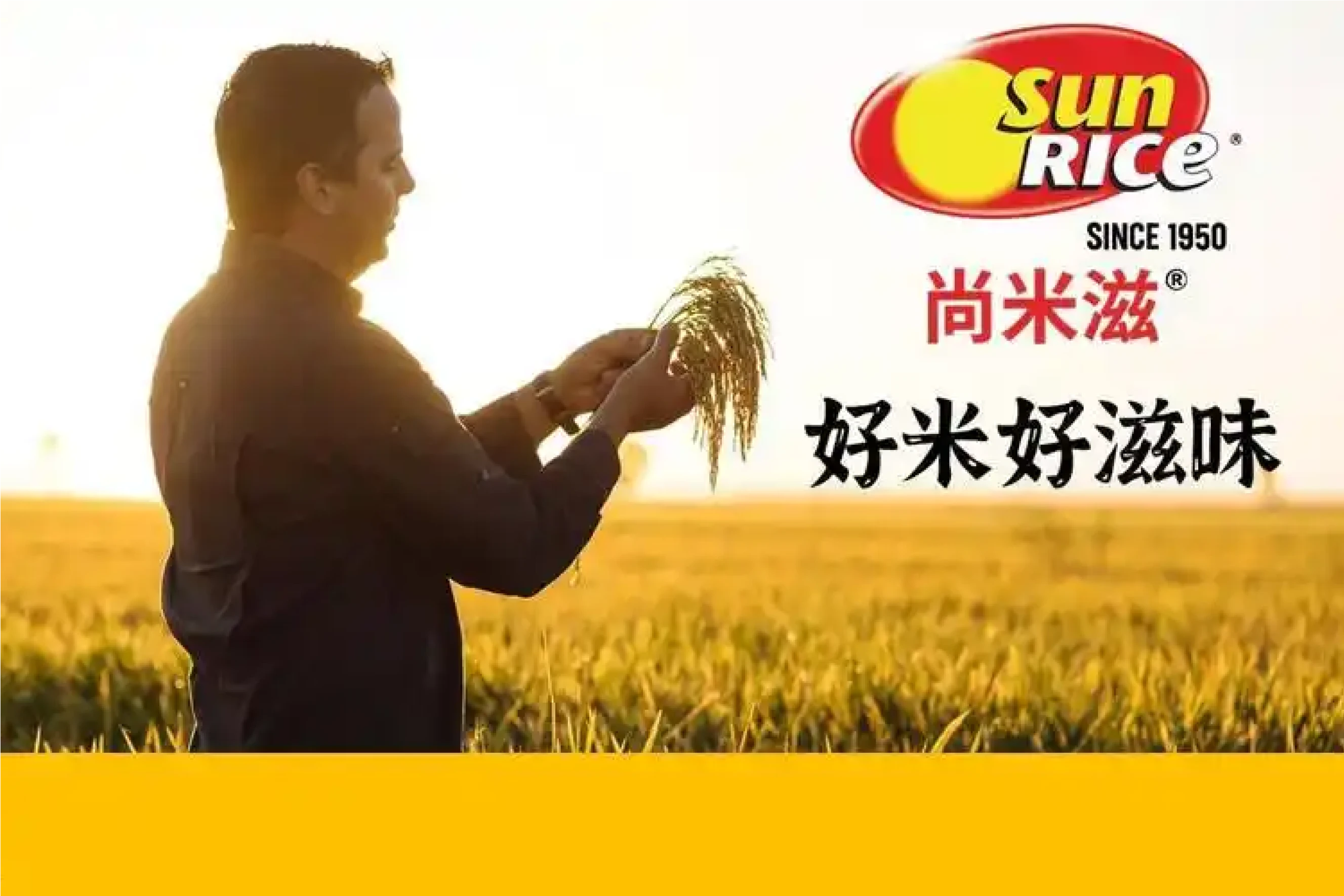 Chinese advertising promotion for Sunrice