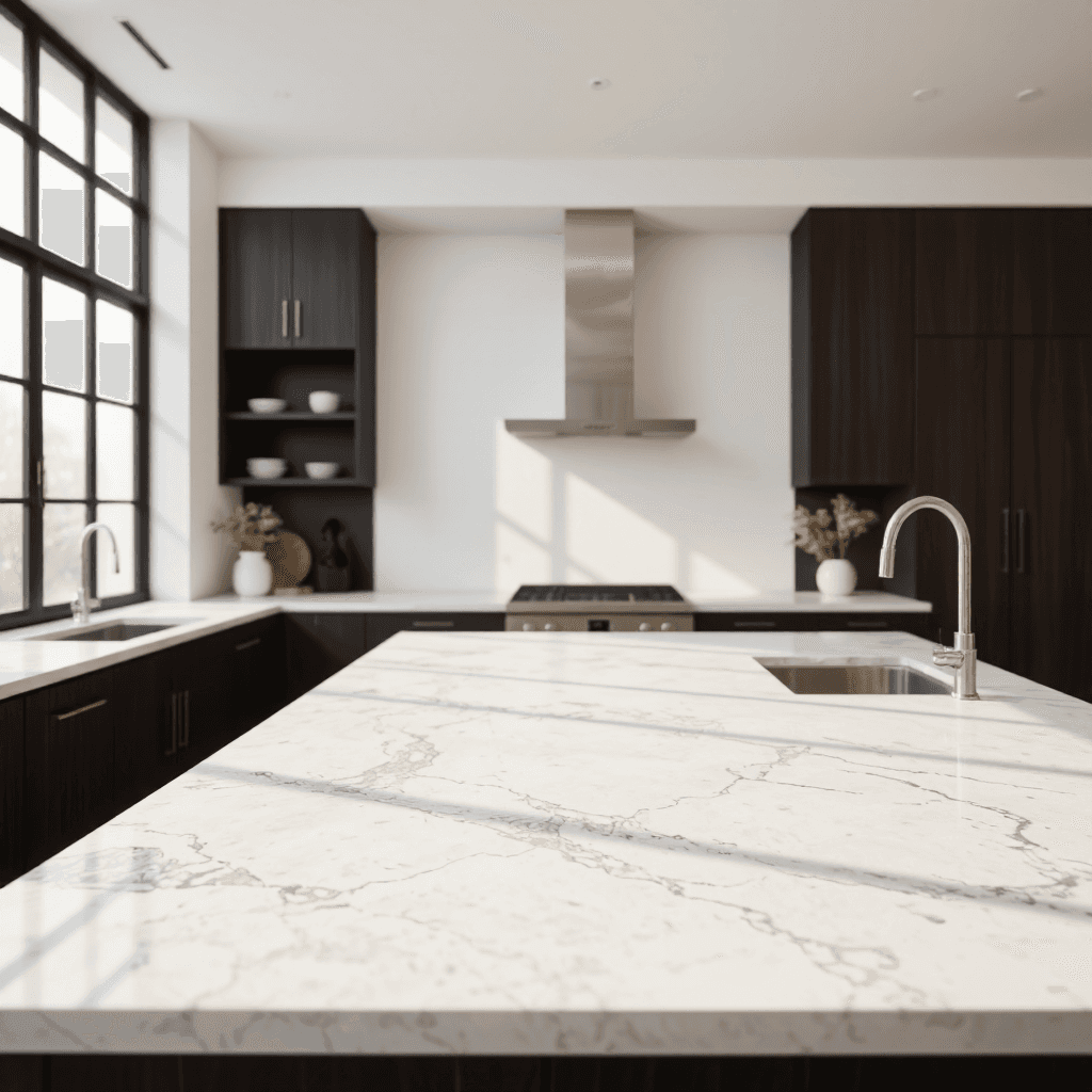 product photography of kitchen countertop