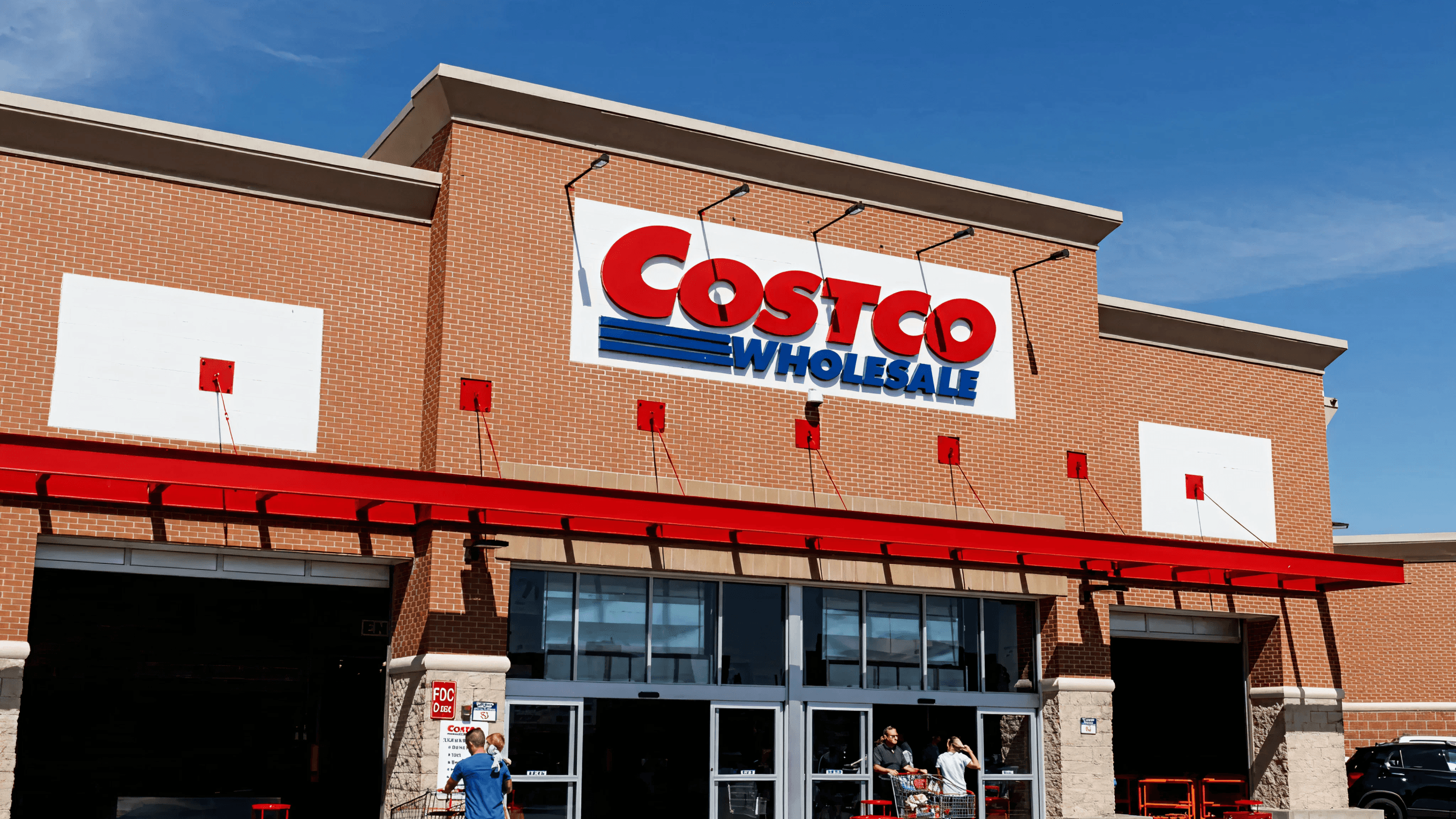 Store front of Costco