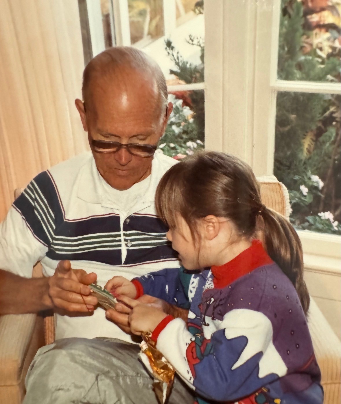 babys hand on human palm