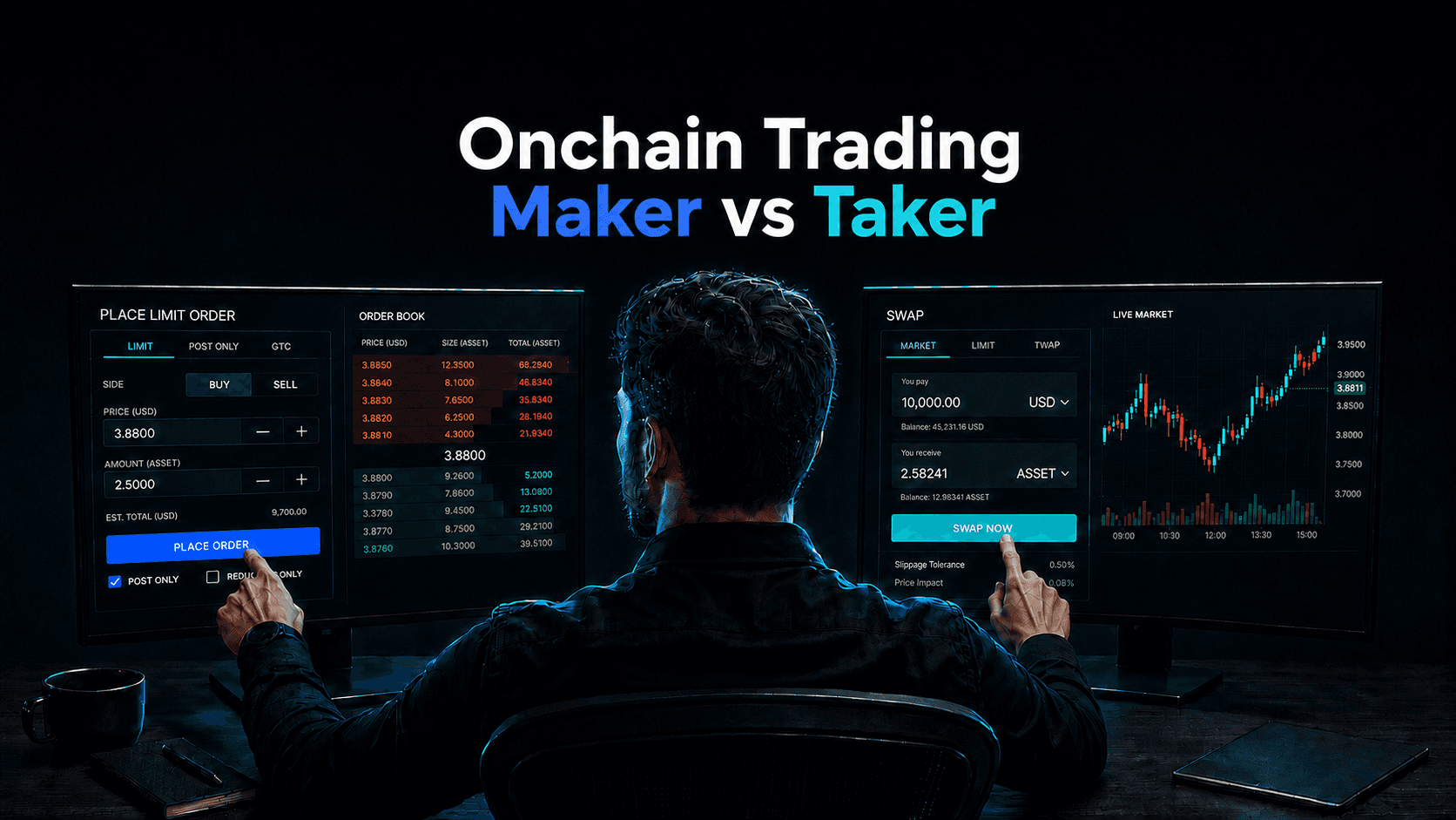 crypto, cryptocurrency, trading, onchain, blockchain, decentralized finance, defi, liquidity, AMM, DEX, decentralized exchange, market maker