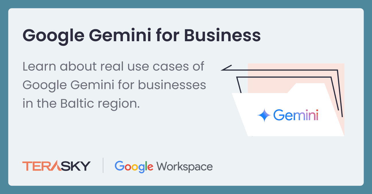 Event cover for Google Gemini for Business