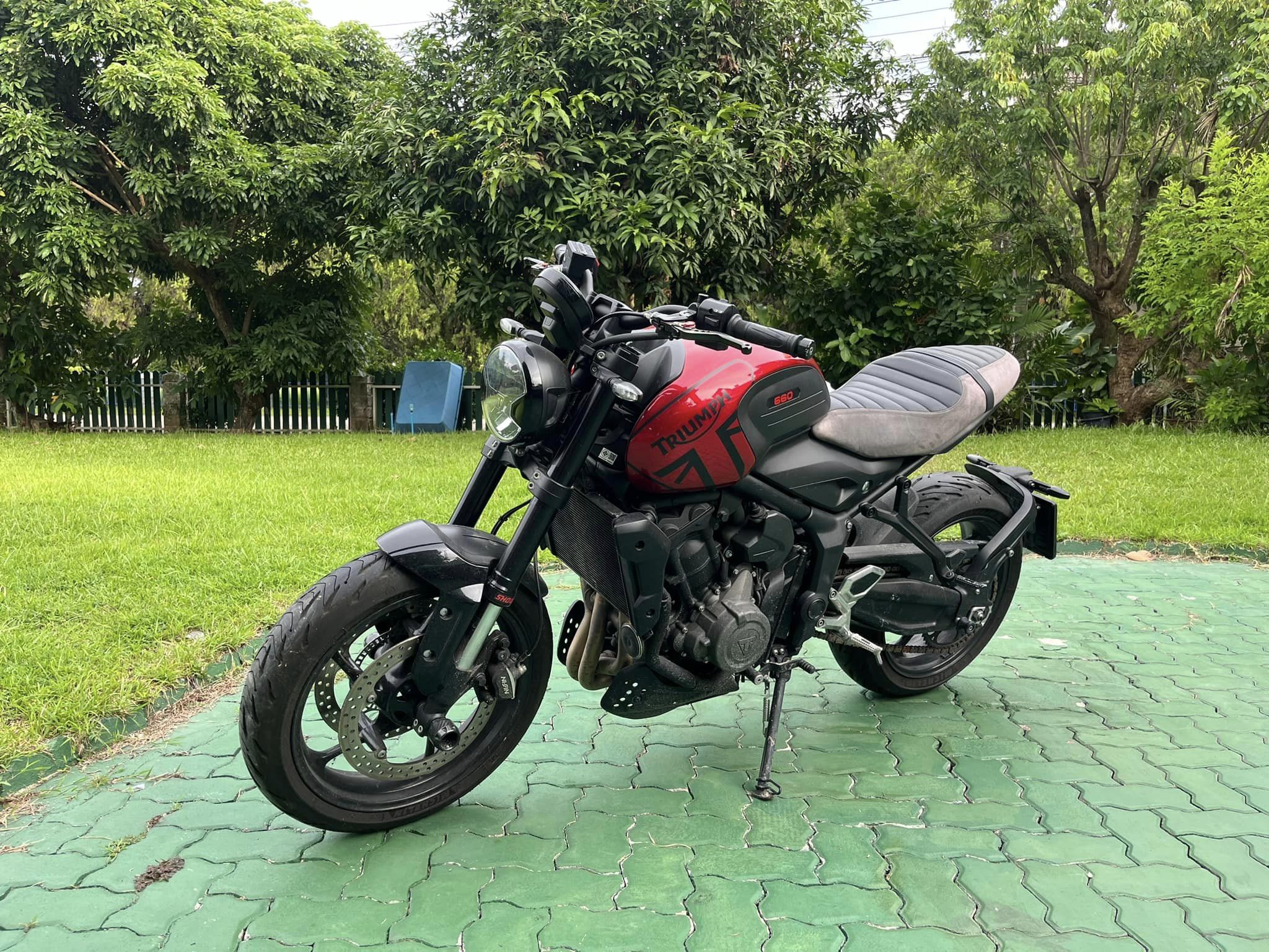 Triumph for rent in Chiang Mai