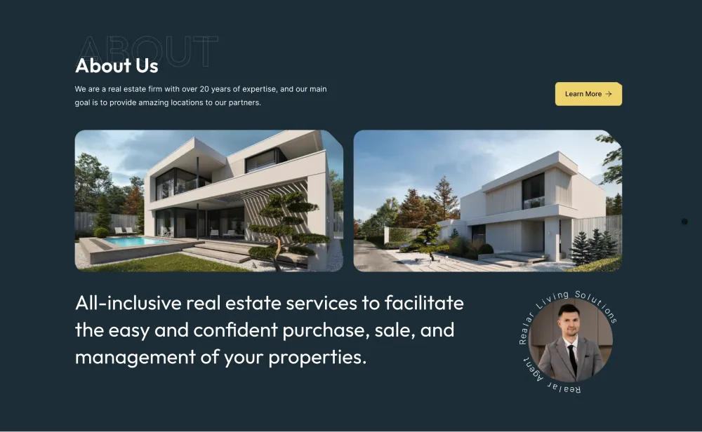 Real Estate Website Design