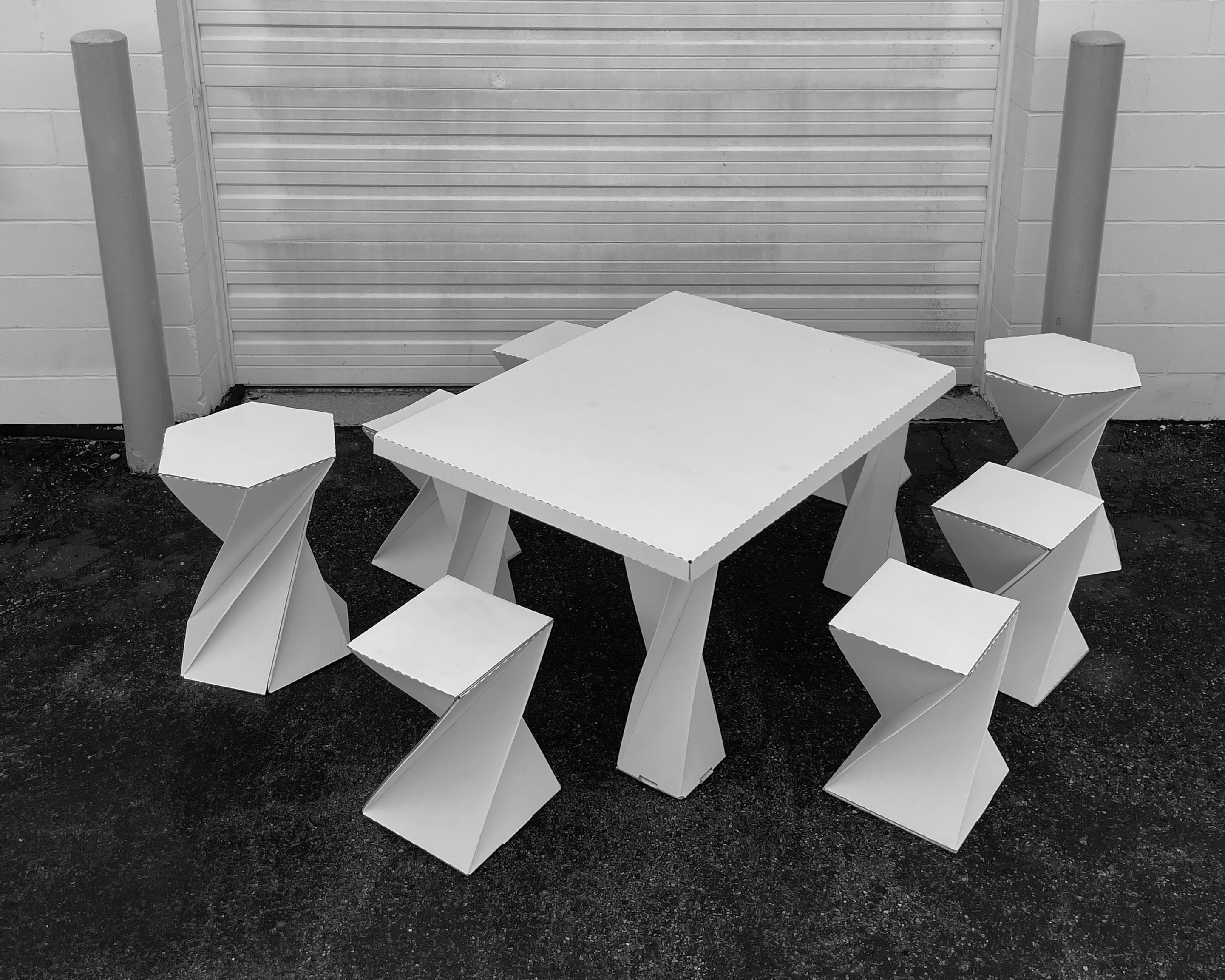 A mockup for iPhone on a table