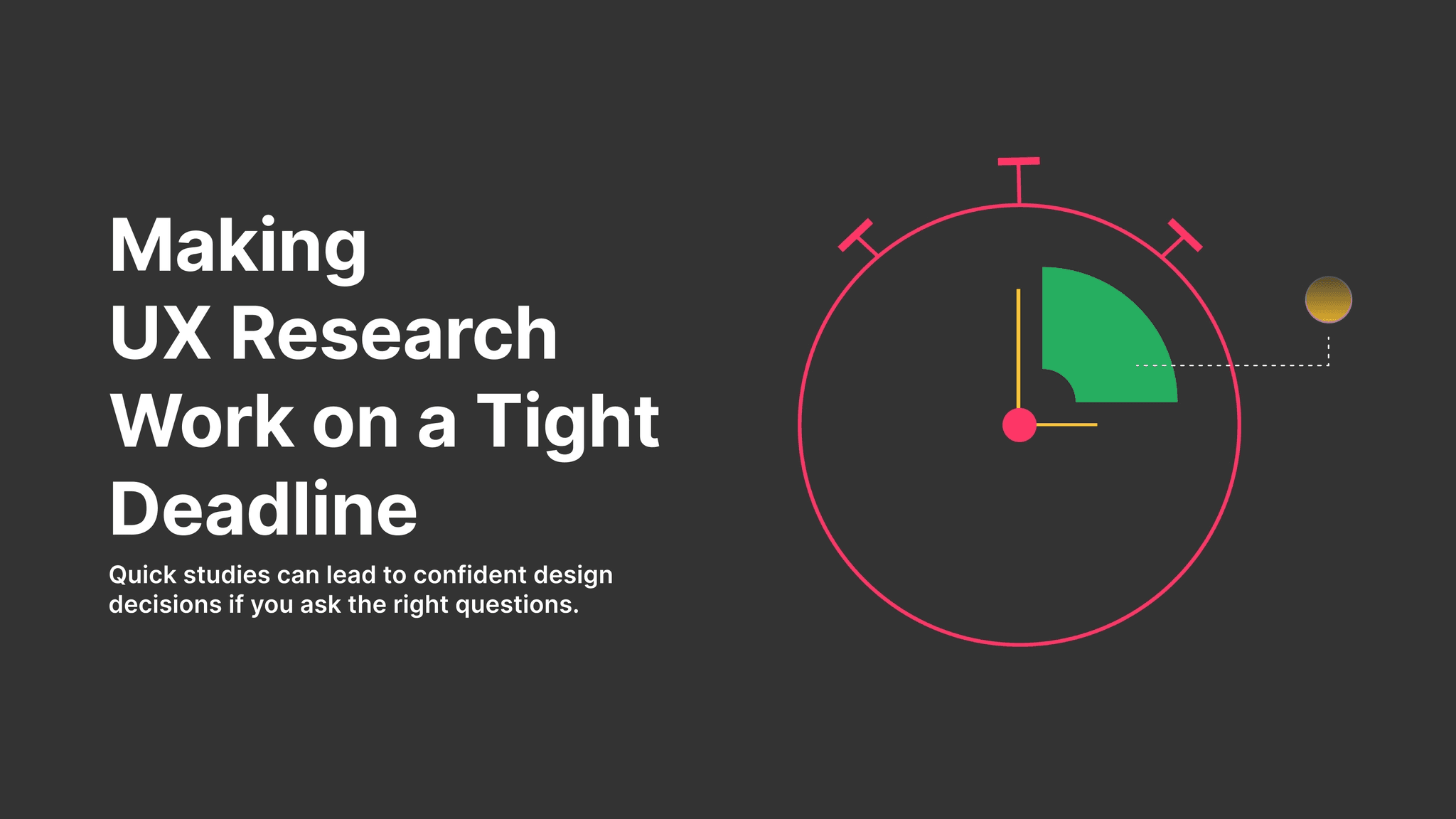 Fast UX research guide: run quick studies, capture meaningful user feedback, and make confident product and design decisions on a deadline.