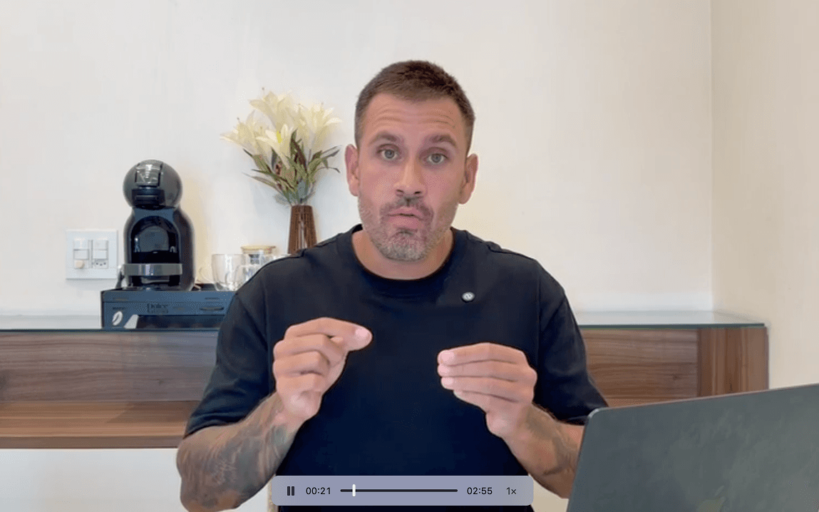 Focused coder at work